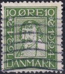 Obrázek k výrobku 43314 - 1924, Dánsko, 0133, 300 let Dánské pošty: Král Kristián IV. ⊙