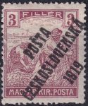Obrázek k výrobku 43459 - 1919, ČSR I, 0102VV, PČ 1919: Výplatní známka z let 1916-1918 (ženci s barevnými hodnotovými číslicemi v rozích) ✶