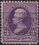 Obrázek k výrobku 43469 - 1890, USA, 0062b, Výplatní známka: Prezidenti a další osobnosti v oválu - George Washington ⊙