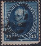 Obrázek k výrobku 43476 - 1890, USA, 0068, Výplatní známka: Prezidenti a další osobnosti v oválu - Daniel Webster ⊙