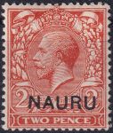 Obrázek k výrobku 43526 - 1916, Nauru, 0001I, Výplatní známka: Král Jiří V. ✶✶
