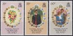 Obrázek k výrobku 43537 - 1981, Niue, 0421/0423N, Svatba prince Charlese a lady Diany Spencerové ✶✶