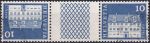 Obrázek k výrobku 44074 - 1968, Švýcarsko, 0701yGSTb, Výplatní známka: Malby budov - Velký dóm v Curychu ⊙
