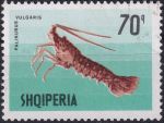 Obrázek k výrobku 44141 - 1968, Albánie, 1302, Mořská zvířata: Cancer pagurus ⊙