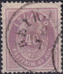 Obrázek k výrobku 44197 - 1896, Island, 0013B, Výplatní známka: Číslice s oválnou korunou ⊙