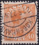 Obrázek k výrobku 44260 - 1921, Dánsko, 0127, Výplatní známka: Kristián X. ⊙
