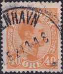 Obrázek k výrobku 44261 - 1925, Dánsko, 0149, Výplatní známka: Kristián X. ⊙