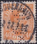Obrázek k výrobku 44262 - 1925, Dánsko, 0149, Výplatní známka: Kristián X. ⊙