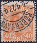 Obrázek k výrobku 44267 - 1925, Dánsko, 0149VV, Výplatní známka: Kristián X. ⊙