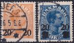 Obrázek k výrobku 44269 - 1925/1926, Dánsko, 0146/0150, Výplatní známky: Král Kristián X. ⊙