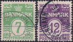 Obrázek k výrobku 44275 - 1925/1926, Dánsko, 0146/0150, Výplatní známky: Král Kristián X. ⊙