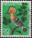 Obrázek k výrobku 44316 - 1970, Švýcarsko, 0936/0939, „Pro Juventute“: Ptáci ⊙