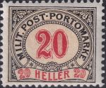 Obrázek k výrobku 44396 - 1917, Bosna a Hercegovina, 137A, Výplatní známka: Císař Karel I. ✶✶