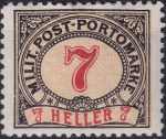 Obrázek k výrobku 44398 - 1904, Bosna a Hercegovina, DL05G, Doplatní známka: Kresba číslice ✶