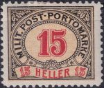 Obrázek k výrobku 44410 - 1904, Bosna a Hercegovina, DL09A, Doplatní známka: Kresba číslice ✶