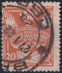 Obrázek k výrobku 44461 - 1921, ČSR I, 0148AVV, Výplatní známka: Holubice ⊙