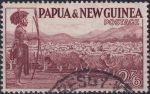 Obrázek k výrobku 44473 - 1952, Papua-Nová Guinea, 0018, Výplatní známka: Zemské vyobrazení ⊙