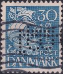 Obrázek k výrobku 44801 - 1934, Dánsko, 0208pI, Výplatní známka: Karavela ⊙