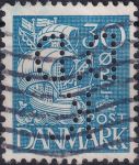 Obrázek k výrobku 44802 - 1934, Dánsko, 0209pI, Výplatní známka: Karavela ⊙