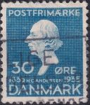 Obrázek k výrobku 44814 - 1935, Dánsko, 0225, 100. výročí prvních pohádek Hanse Christiana Andersena: Hans Christian Andersen ⊙
