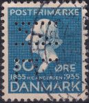 Obrázek k výrobku 44815 - 1935, Dánsko, 0225p, 100. výročí prvních pohádek Hanse Christiana Andersena: Hans Christian Andersen ⊙