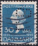Obrázek k výrobku 44816 - 1935, Dánsko, 0227p, 100. výročí prvních pohádek Hanse Christiana Andersena: Hans Christian Andersen ⊙