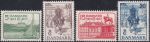 Obrázek k výrobku 44827 - 1934, Dánsko, 0217/0221, Letecké známky ✶✶