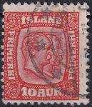 Obrázek k výrobku 44865 - 1907, Island, 0052, Výplatní známka: Král Kristián IX. a Frederik VIII. ⊙