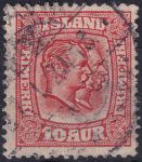 Obrázek k výrobku 44893 - 1915/1918, Island, 0079, Výplatní známka: Král Kristián IX. a Frederik VIII. ⊙