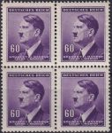 Obrázek k výrobku 44928 - 1942, Protektorát, 081, Výplatní známka: Adolf Hitler ✶✶ ⊞