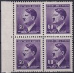 Obrázek k výrobku 44929 - 1942, Protektorát, 082, Výplatní známka: Adolf Hitler ✶✶ ⊞