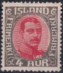 Obrázek k výrobku 44957 - 1920, Island, 0084, Výplatní známka: Král Kristián X. ✶