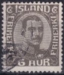 Obrázek k výrobku 44972 - 1920, Island, 0086, Výplatní známka: Král Kristián X. ⊙