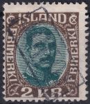 Obrázek k výrobku 44993 - 1920, Island, 0088, Výplatní známka: Král Kristián X. ⊙