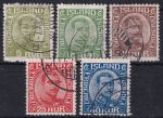 Obrázek k výrobku 44995 - 1911, Island, 0063/0068, Výplatní známka: 100. výročí narození Jóna Sigurdssona ⊙
