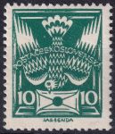 Obrázek k výrobku 45002 - 1921, ČSR I, 0144A, Výplatní známka: Holubice ✶✶