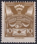 Obrázek k výrobku 45019 - 1920, ČSR I, 0146AVV, Výplatní známka: Holubice ✶✶