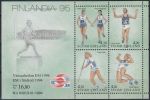 Obrázek k výrobku 45047 - 1994, Finsko, A11, Mezinárodní výstava poštovních známek FINLANDIA ´95, Helsinki; 100 let Mezinárodního olympijského výboru (IOC) - Finští olympijští vítězové ✶✶