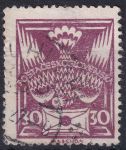 Obrázek k výrobku 45099 - 1925, ČSR I, 0150VV, Výplatní známka: Holubice ⊙