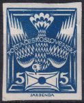 Obrázek k výrobku 45209 - 1920, ČSR I, 0143A, Výplatní známka: Holubice ✶