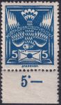 Obrázek k výrobku 45218 - 1920, ČSR I, 0143APV, Výplatní známka: Holubice ✶ o L