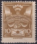 Obrázek k výrobku 45223 - 1920, ČSR I, 0146AVV, Výplatní známka: Holubice ✶✶