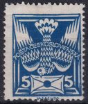 Obrázek k výrobku 45531 - 1920, ČSR I, 0143AVV, Výplatní známka: Holubice ✶
