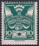 Obrázek k výrobku 45543 - 1920, ČSR I, 0145AaVV, Výplatní známka: Holubice ✶