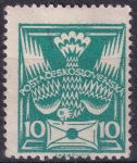 Obrázek k výrobku 45545 - 1920, ČSR I, 0145AaVV, Výplatní známka: Holubice ✶