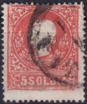 Obrázek k výrobku 45749 - 1850, Lombardsko-Benátsko, 05Xa, Výplatní známka: Kresba znaku ⊙