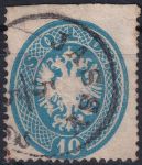 Obrázek k výrobku 45753 - 1861, Lombardsko-Benátsko, 12, Výplatní známka: Císař František Josef I. ⊙