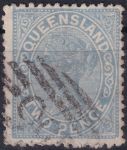Obrázek k výrobku 45841 - 1890/1894, Queensland, 0072, Výplatní známka: Královna Viktorie ⊙