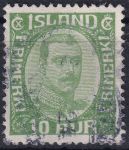 Obrázek k výrobku 45873 - 1922, Island, 0099, Výplatní známka: Král Kristián X. ⊙