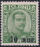 Obrázek k výrobku 45880 - 1922, Island, 0108, Výplatní známka ✶